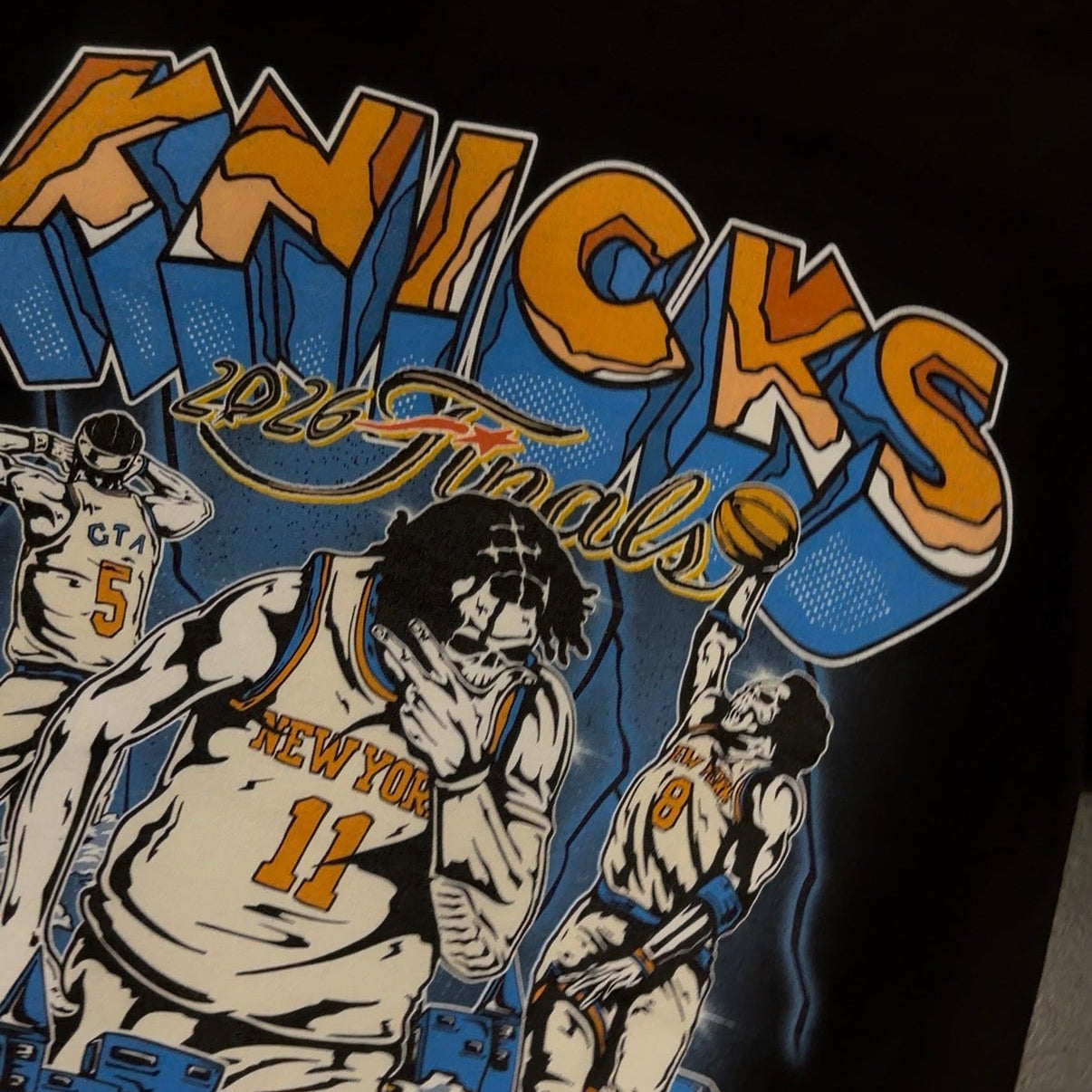 BLACK NEW YORK X SCAGSHOMME FINALS SHIRT