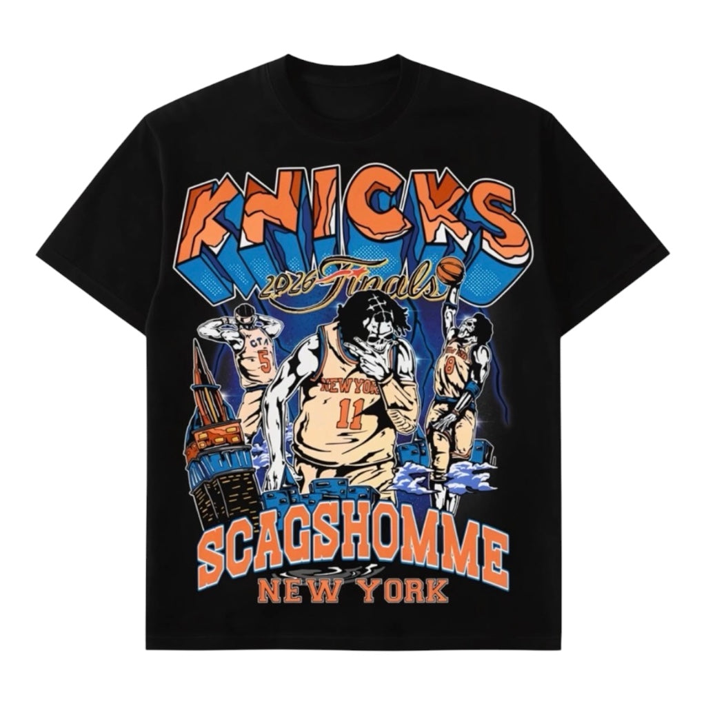 BLACK NEW YORK X SCAGSHOMME FINALS SHIRT